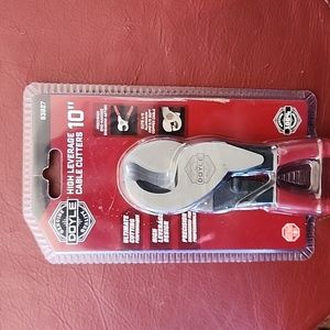 NIB Doyle: 10" Cable Cutters, Red